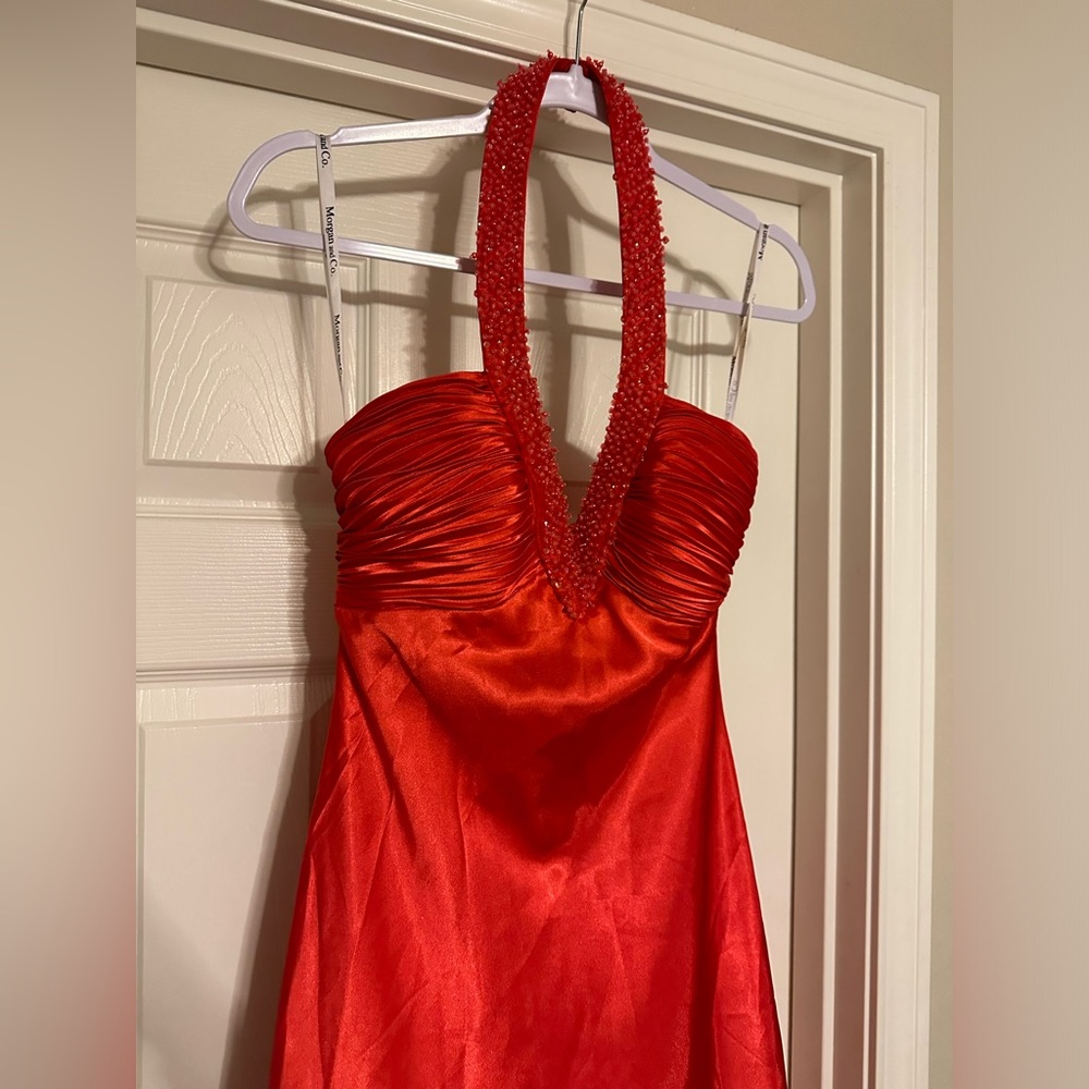 Orange Prom Formal Dress